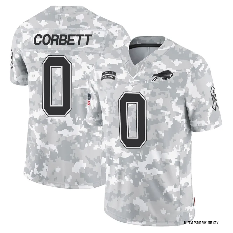 Arctic Camo Men's Austin Corbett Buffalo Bills Limited 2024 Salute to Service Jersey
