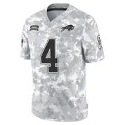 Arctic Camo Men's James Cook Buffalo Bills Limited 2024 Salute to Service Jersey