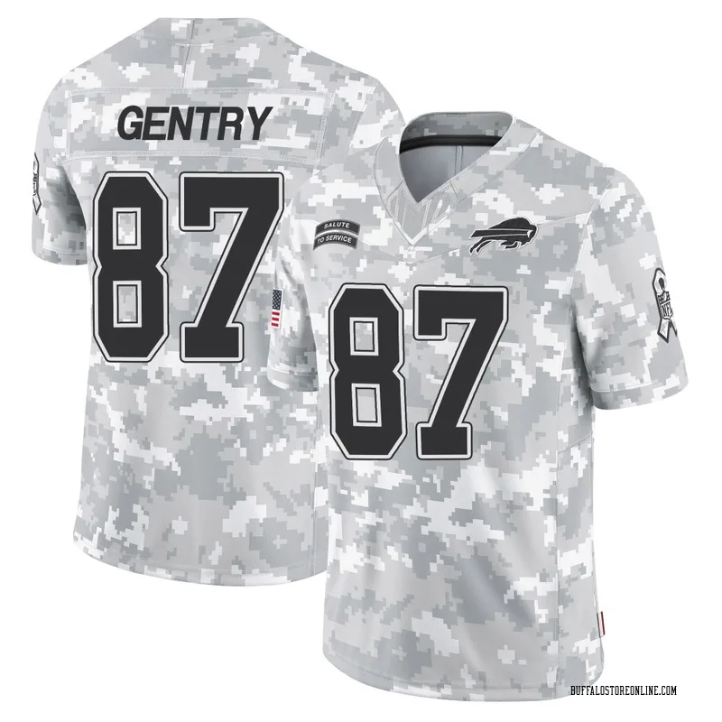 Arctic Camo Men's Tanner Gentry Buffalo Bills Limited 2024 Salute to Service Jersey