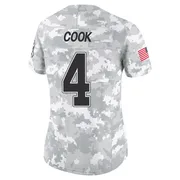 Arctic Camo Women's James Cook Buffalo Bills Limited 2024 Salute to Service Jersey
