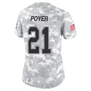 Arctic Camo Women's Jordan Poyer Buffalo Bills Limited 2024 Salute to Service Jersey