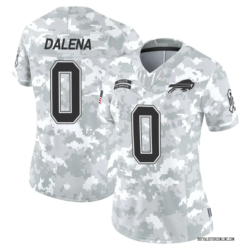 Arctic Camo Women's Mac Dalena Buffalo Bills Limited 2024 Salute to Service Jersey