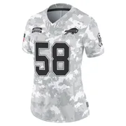 Arctic Camo Women's Matt Milano Buffalo Bills Limited 2024 Salute to Service Jersey
