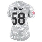 Arctic Camo Women's Matt Milano Buffalo Bills Limited 2024 Salute to Service Jersey