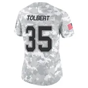 Arctic Camo Women's Mike Tolbert Buffalo Bills Limited 2024 Salute to Service Jersey