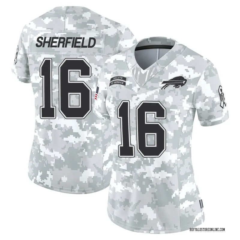 Arctic Camo Women's Trent Sherfield Buffalo Bills Limited 2024 Salute to Service Jersey