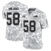 Arctic Camo Youth Matt Milano Buffalo Bills Limited 2024 Salute to Service Jersey