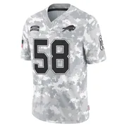 Arctic Camo Youth Matt Milano Buffalo Bills Limited 2024 Salute to Service Jersey