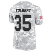 Arctic Camo Youth Mike Tolbert Buffalo Bills Limited 2024 Salute to Service Jersey