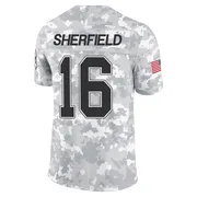 Arctic Camo Youth Trent Sherfield Buffalo Bills Limited 2024 Salute to Service Jersey