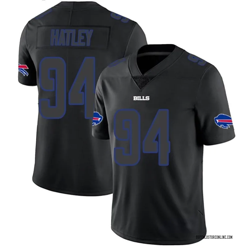 Black Impact Men's Rickey Hatley Buffalo Bills Limited Jersey