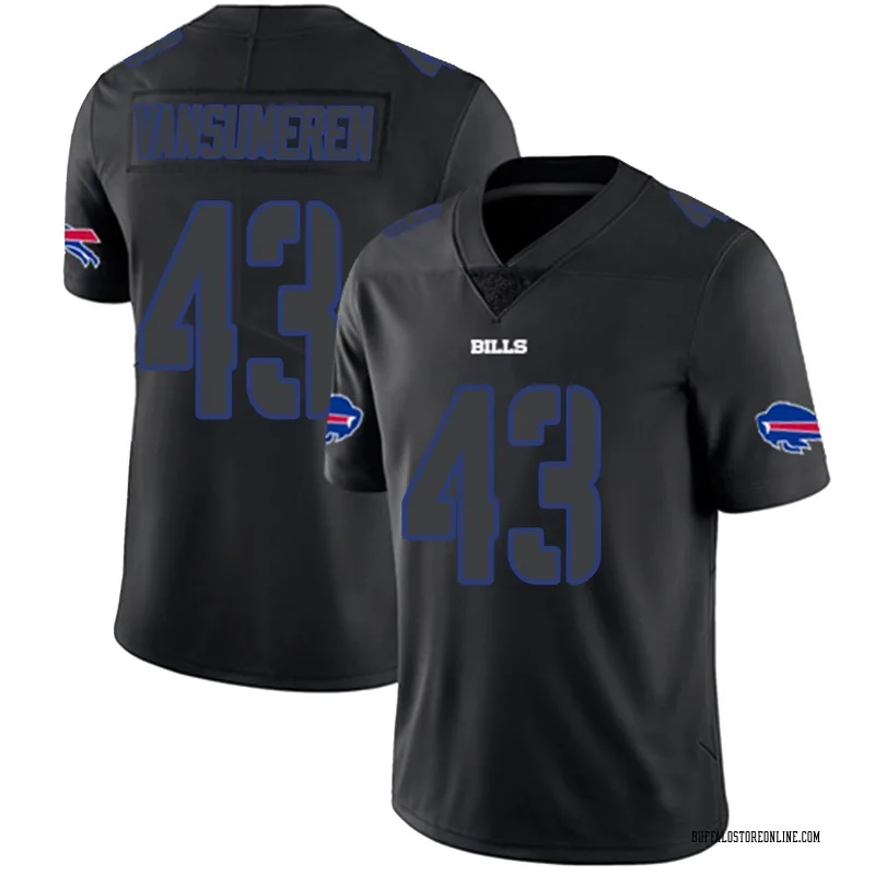 Black Impact Youth Ben VanSumeren Buffalo Bills Limited Jersey