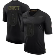 Black Men's Austin Corbett Buffalo Bills Limited 2020 Salute To Service Jersey