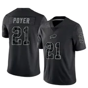 Black Men's Jordan Poyer Buffalo Bills Limited Reflective Jersey