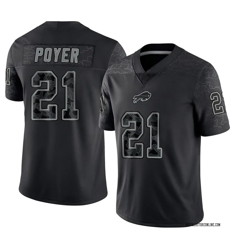 Black Men's Jordan Poyer Buffalo Bills Limited Reflective Jersey