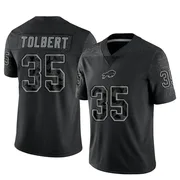 Black Men's Mike Tolbert Buffalo Bills Limited Reflective Jersey