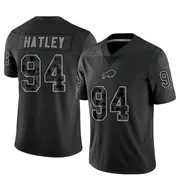 Black Men's Rickey Hatley Buffalo Bills Limited Reflective Jersey