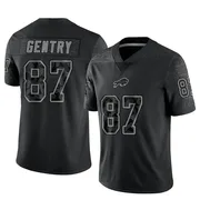 Black Men's Tanner Gentry Buffalo Bills Limited Reflective Jersey