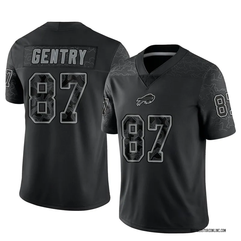 Black Men's Tanner Gentry Buffalo Bills Limited Reflective Jersey