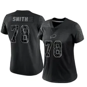 Black Women's Bruce Smith Buffalo Bills Limited Reflective Jersey