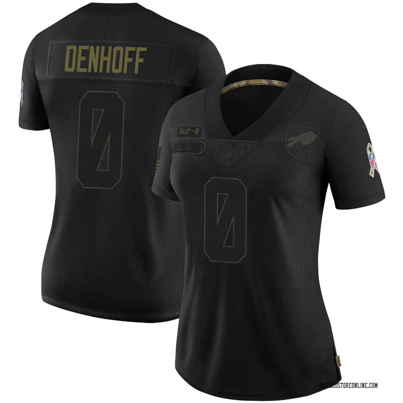 Black Women's Cade Denhoff Buffalo Bills Limited 2020 Salute To Service Jersey