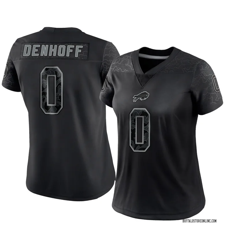 Black Women's Cade Denhoff Buffalo Bills Limited Reflective Jersey