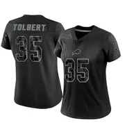 Black Women's Mike Tolbert Buffalo Bills Limited Reflective Jersey