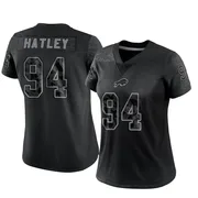 Black Women's Rickey Hatley Buffalo Bills Limited Reflective Jersey