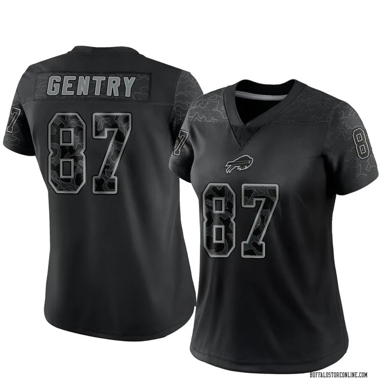 Black Women's Tanner Gentry Buffalo Bills Limited Reflective Jersey