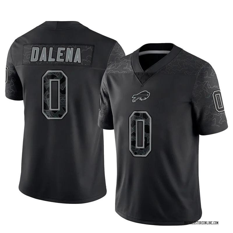 Black Youth Mac Dalena Buffalo Bills Limited Reflective Jersey