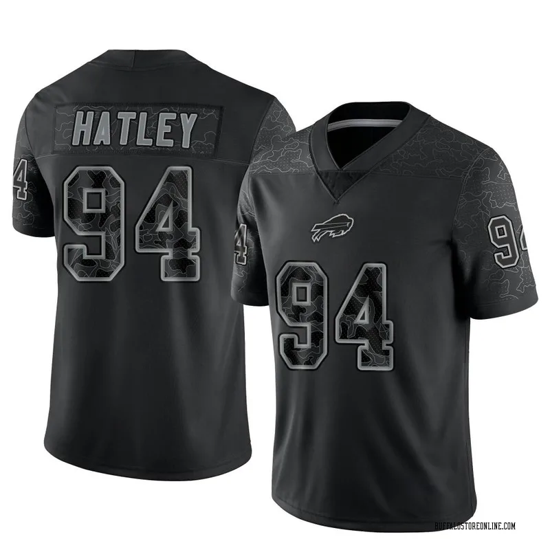 Black Youth Rickey Hatley Buffalo Bills Limited Reflective Jersey