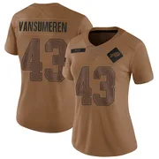Brown Women's Ben VanSumeren Buffalo Bills Limited 2023 Salute To Service Jersey