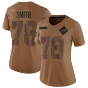 Brown Women's Bruce Smith Buffalo Bills Limited 2023 Salute To Service Jersey