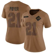 Brown Women's Jordan Poyer Buffalo Bills Limited 2023 Salute To Service Jersey