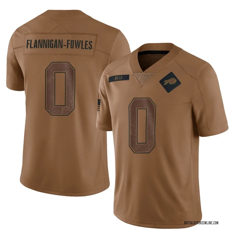 Brown Youth Demetrius Flannigan-Fowles Buffalo Bills Limited 2023 Salute To Service Jersey