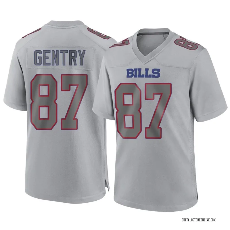 Gray Men's Tanner Gentry Buffalo Bills Game Atmosphere Fashion Jersey
