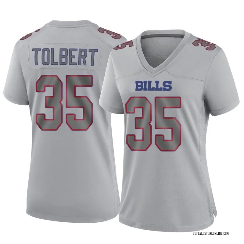 Gray Women's Mike Tolbert Buffalo Bills Game Atmosphere Fashion Jersey