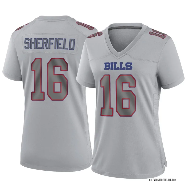 Gray Women's Trent Sherfield Buffalo Bills Game Atmosphere Fashion Jersey