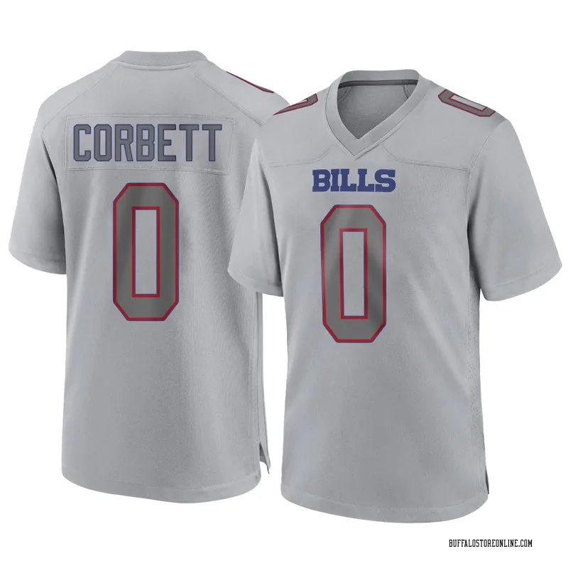 Gray Youth Austin Corbett Buffalo Bills Game Atmosphere Fashion Jersey