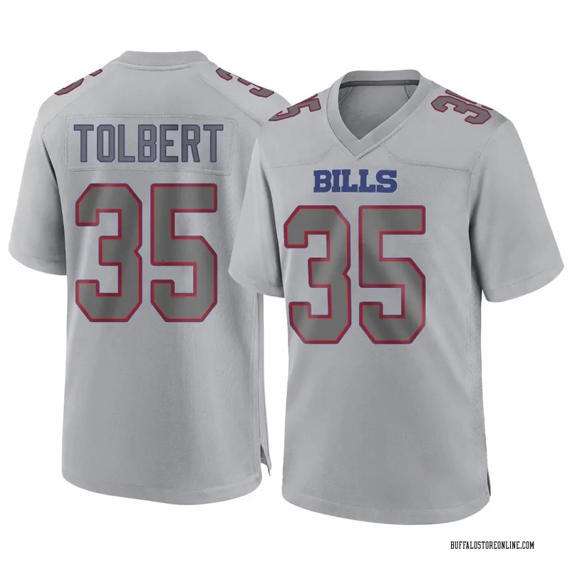Gray Youth Mike Tolbert Buffalo Bills Game Atmosphere Fashion Jersey