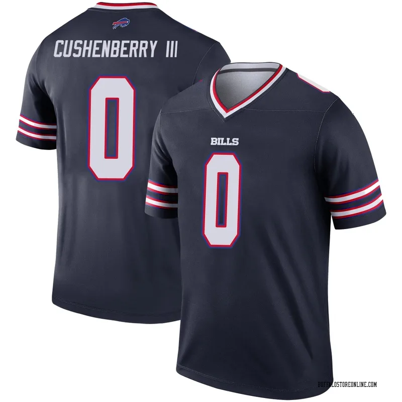 Navy Men's Lloyd Cushenberry III Buffalo Bills Legend Inverted Jersey