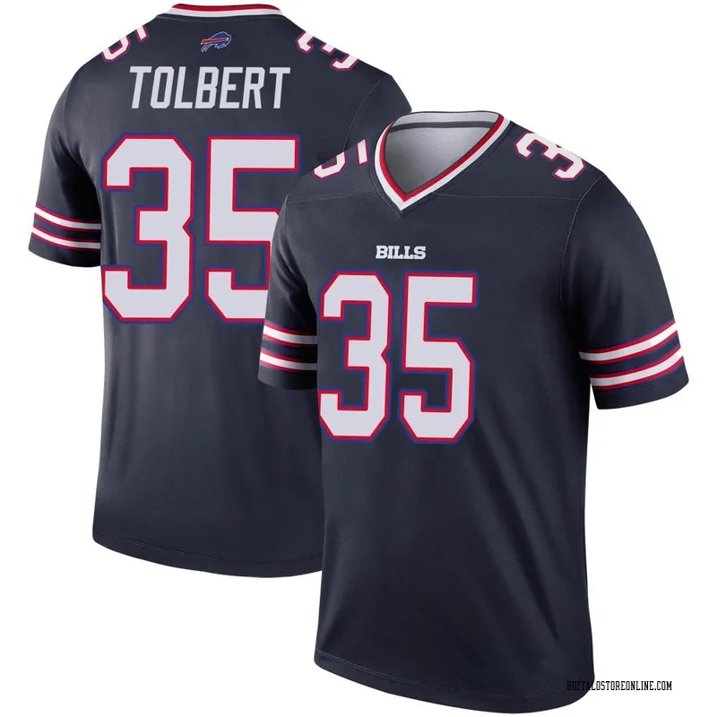 Navy Men's Mike Tolbert Buffalo Bills Legend Inverted Jersey