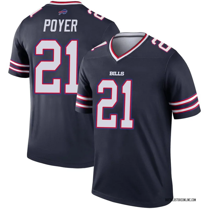 Navy Youth Jordan Poyer Buffalo Bills Legend Inverted Jersey
