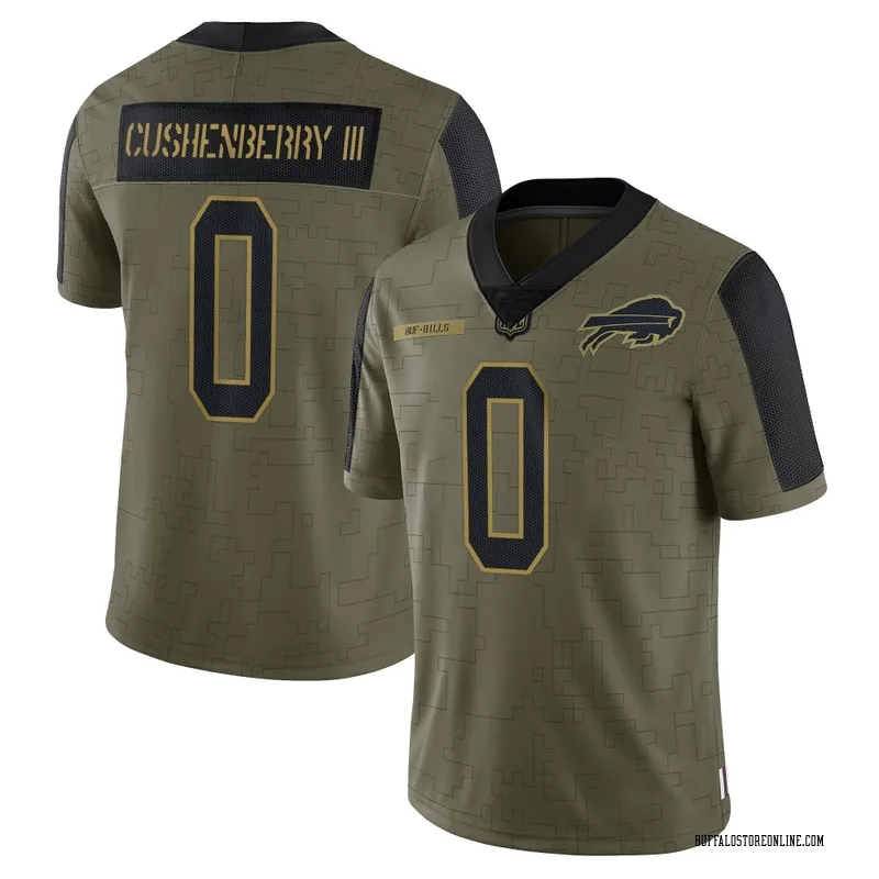 Olive Men's Lloyd Cushenberry III Buffalo Bills Limited 2021 Salute To Service Jersey