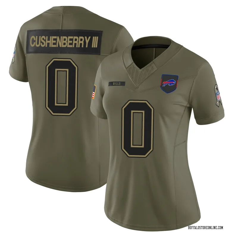 Olive Women's Lloyd Cushenberry III Buffalo Bills Limited 2025 Salute to Service Jersey