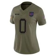 Olive Women's Mac Dalena Buffalo Bills Limited 2025 Salute to Service Jersey