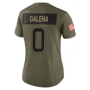 Olive Women's Mac Dalena Buffalo Bills Limited 2025 Salute to Service Jersey