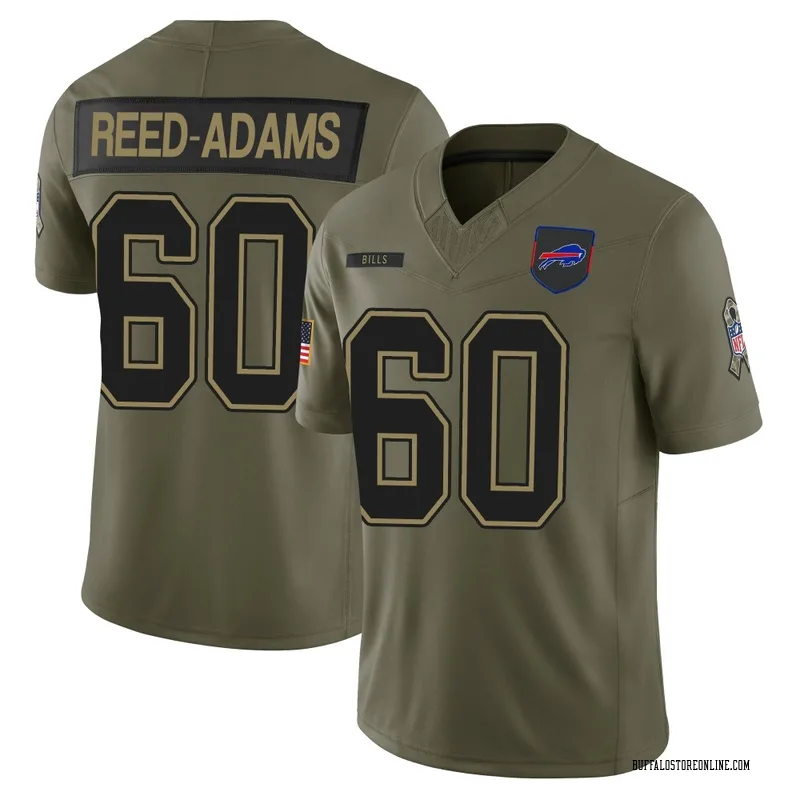 Olive Youth Ar'maj Reed-Adams Buffalo Bills Limited 2025 Salute to Service Jersey