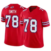 Red Men's Bruce Smith Buffalo Bills Limited Vapor F.U.S.E. Jersey
