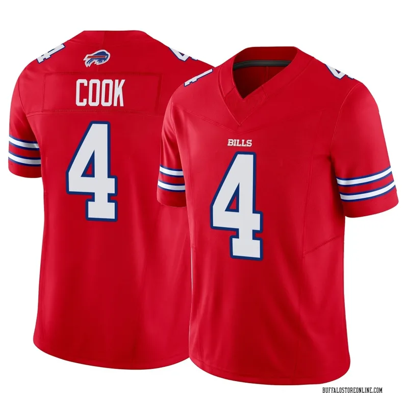 Red Men's James Cook Buffalo Bills Limited Vapor F.U.S.E. Jersey